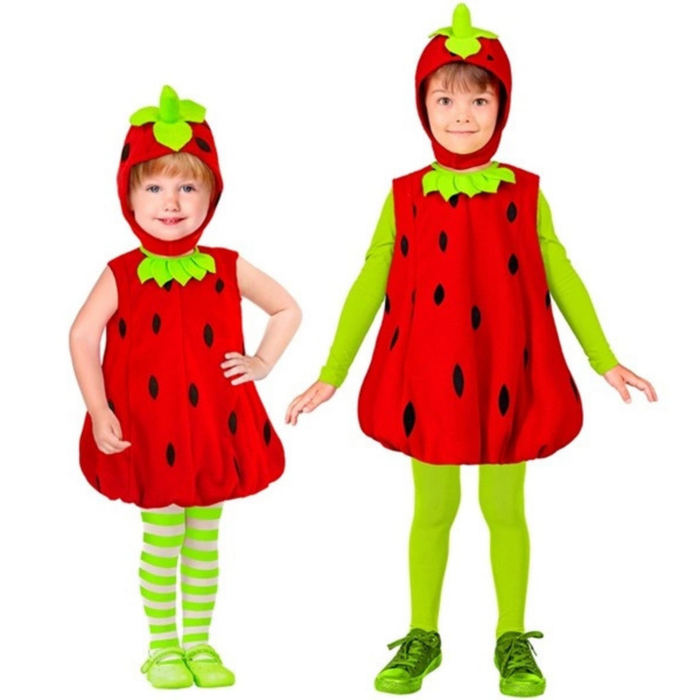 Kinderkostüm Erdbeerchen
