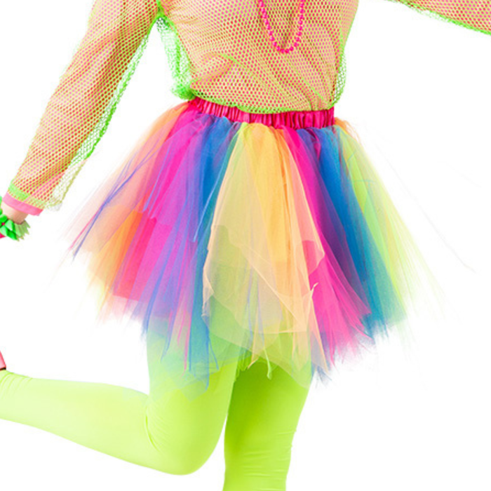 Kostüm Tutu Regenbogen