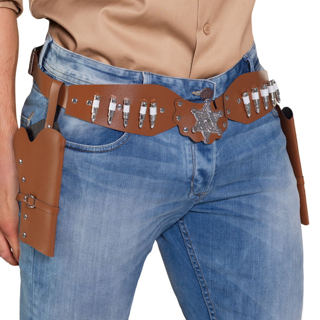Cowboygürtel braun
