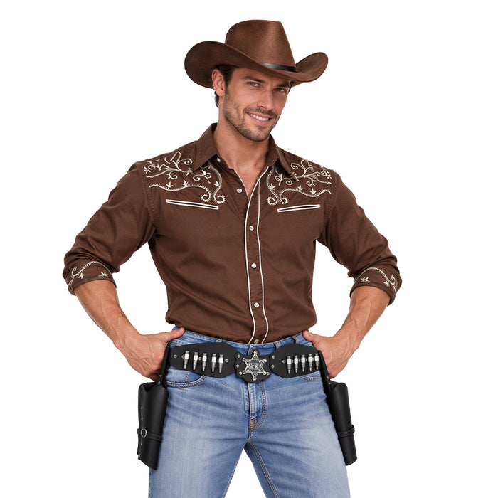 Cowboygürtel schwarz
