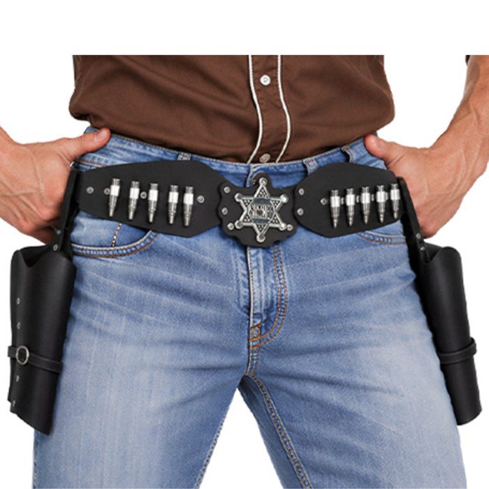 Cowboygürtel schwarz