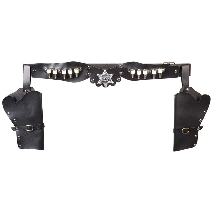 Cowboygürtel schwarz