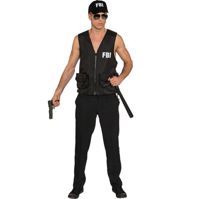 Kostüm Weste FBI