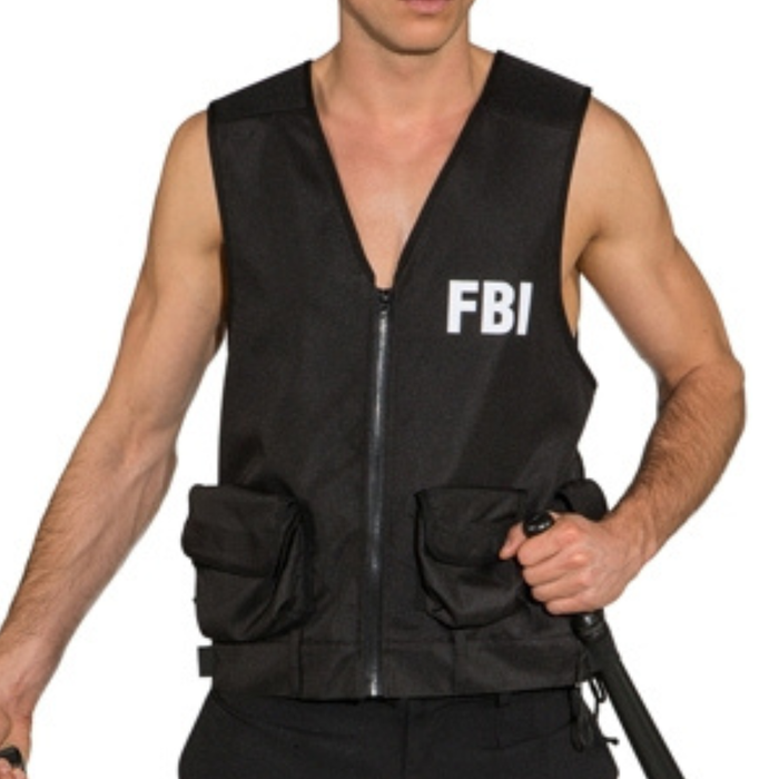 Kostüm Weste FBI