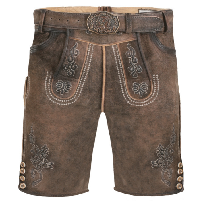 Trachtenlederhose braun