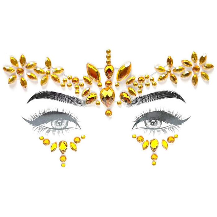 Face Jewels Festival Gold