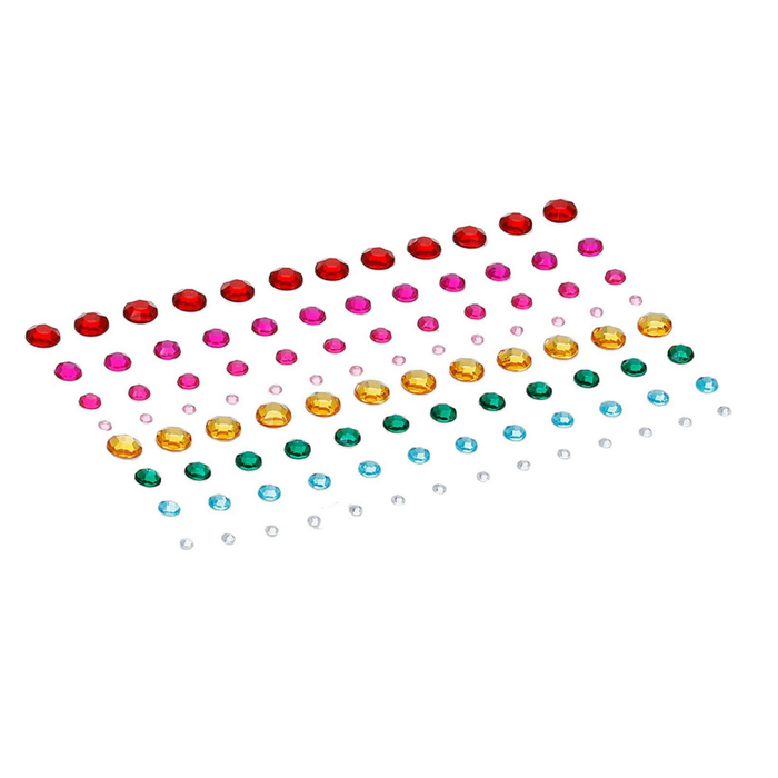 Face Jewels Rainbow