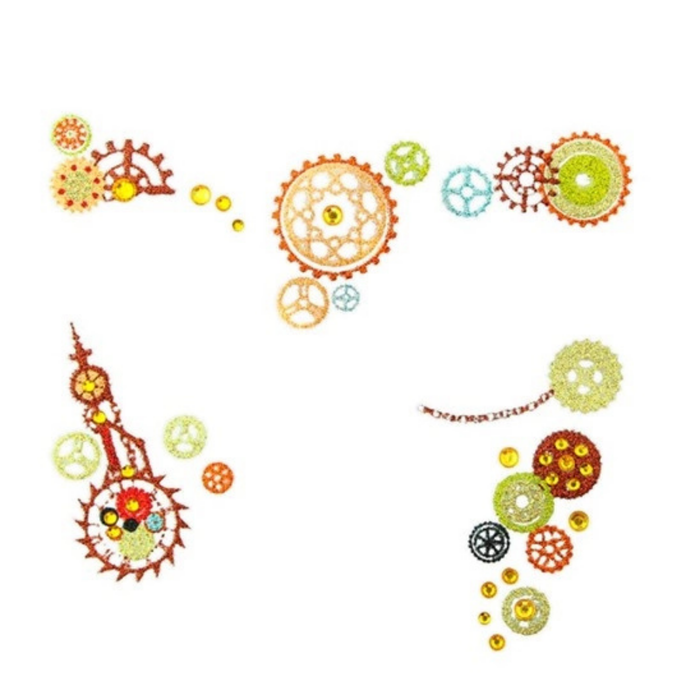 Gesichtssticker Steampunk