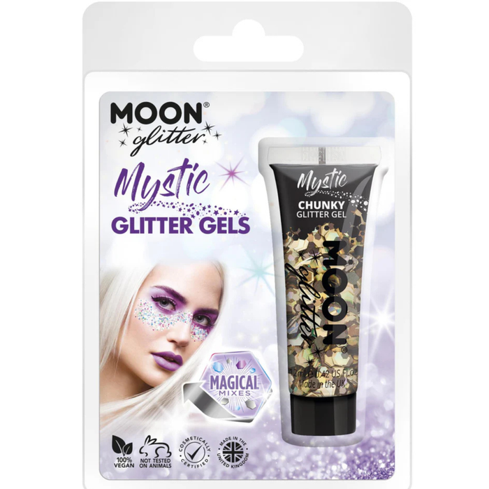 Glitzergel grob mystic luxe