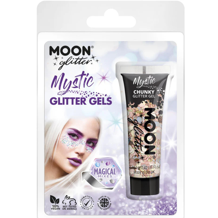 Glitzergel grob mystic prosecco