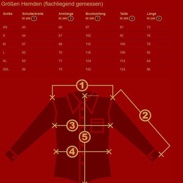 Hemd Chenaski Flowergrid braun