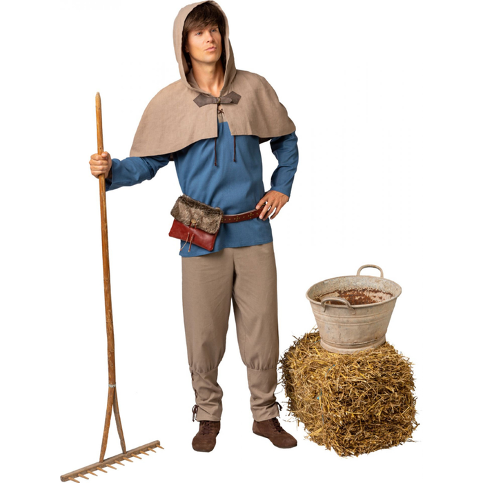 Gürtel mit Felltasche