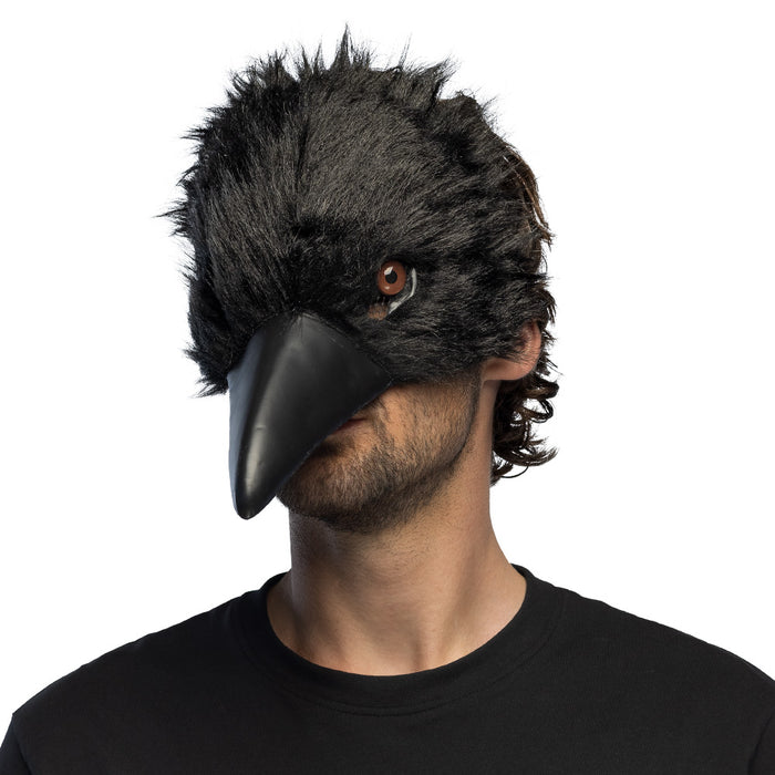 Halbmaske Krähe