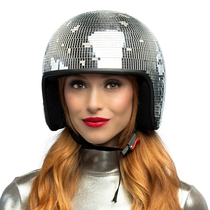 Helm Disco silber