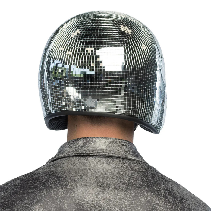 Helm Disco silber