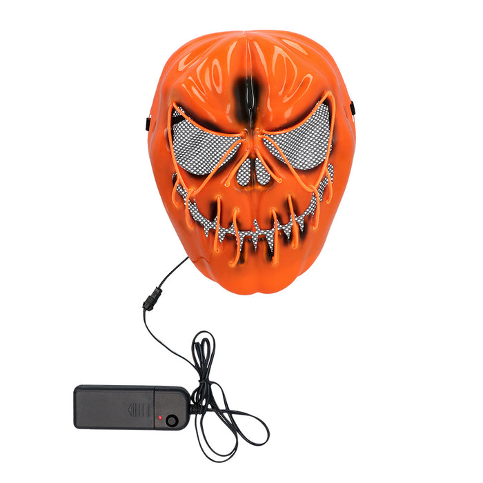 Maske LED-Kürbis