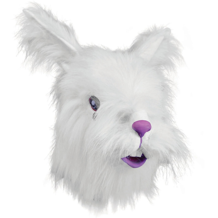 Maske Kaninchen weiss