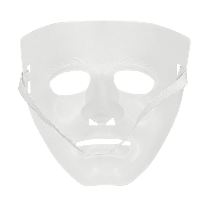 Halbmaske Pantomime weiss