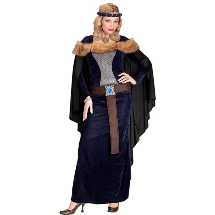 Kostüm Mittelalter- Prinzessin / Wikingerin