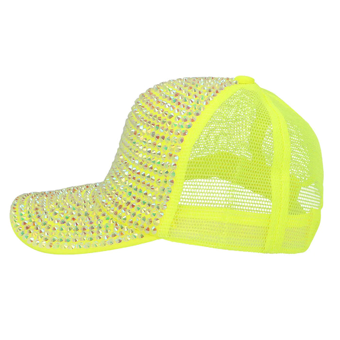 Mütze Glam neongelb