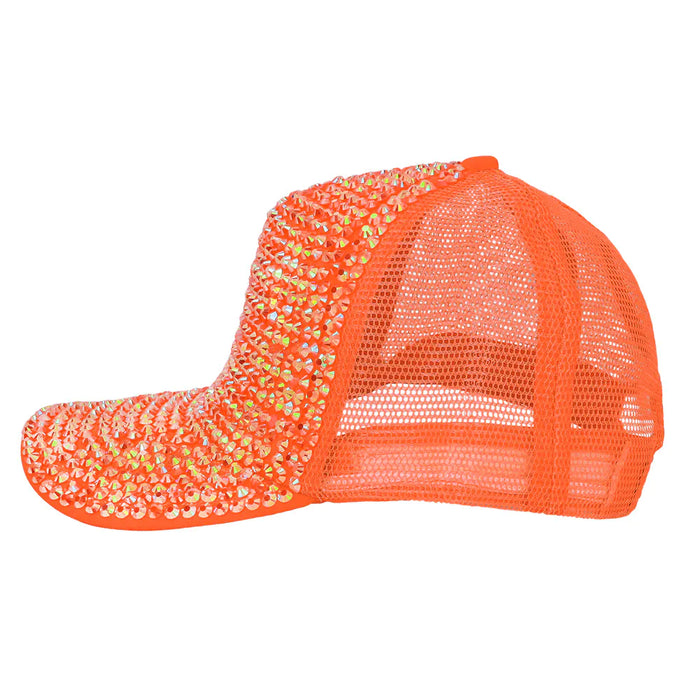 Mütze Glam neonorange