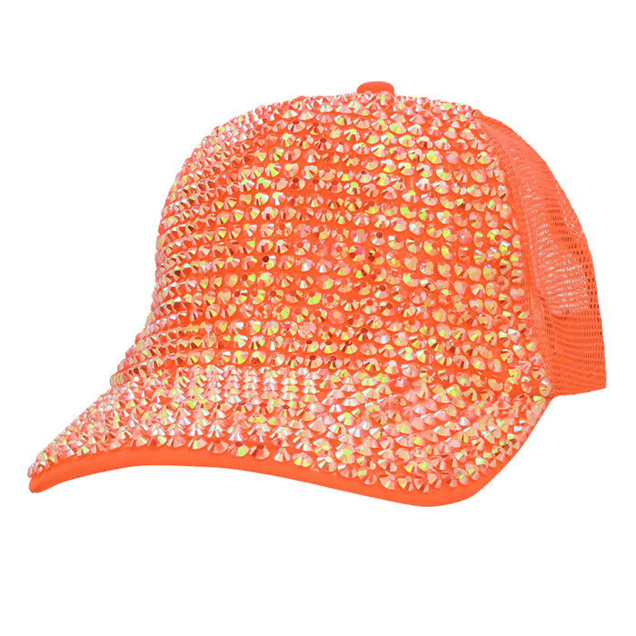 Mütze Glam neonorange