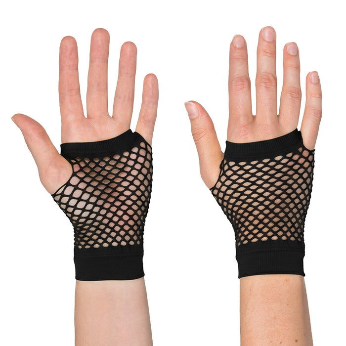Handschuhe Mesh schwarz