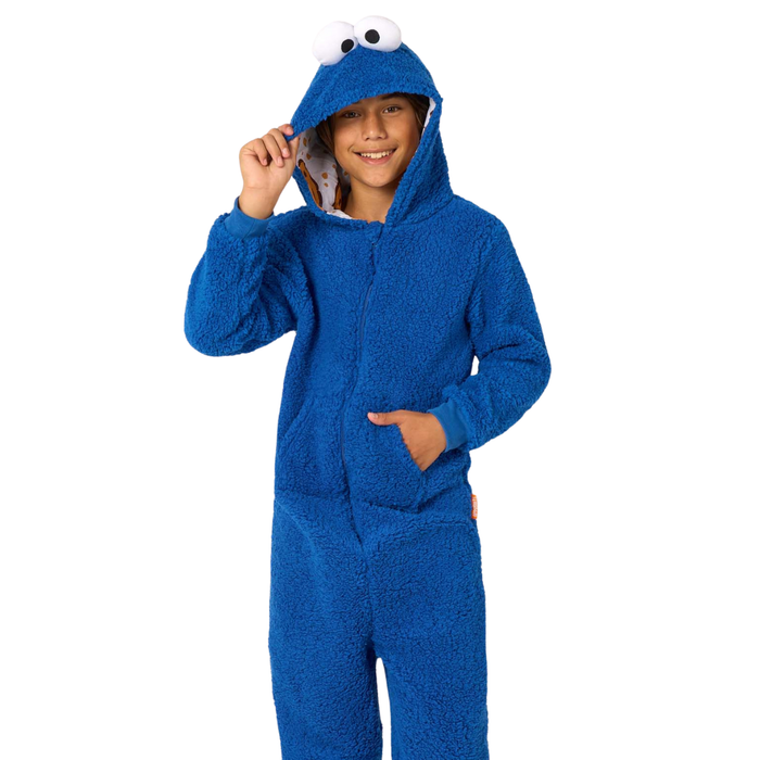 Kinderkostüm Onesie Krümelmonster