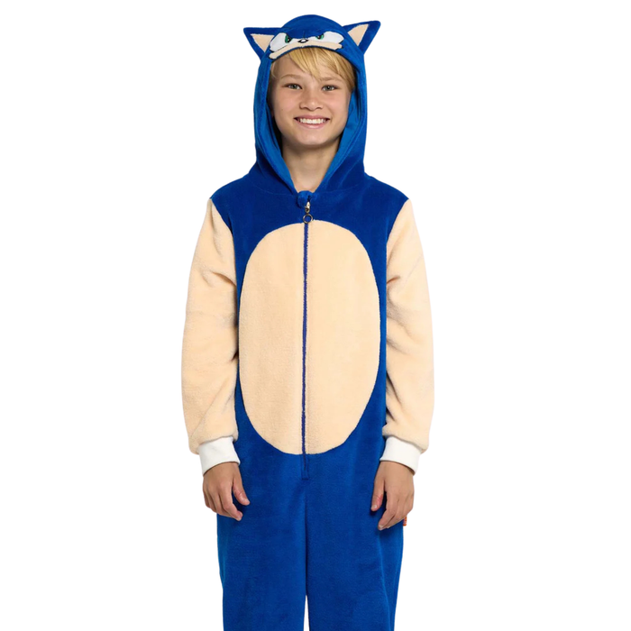 Kinderkostüm Onesie Sonic