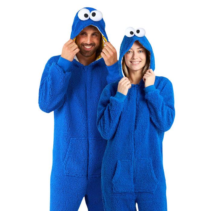 Kostüm Onesie Krümelmonster