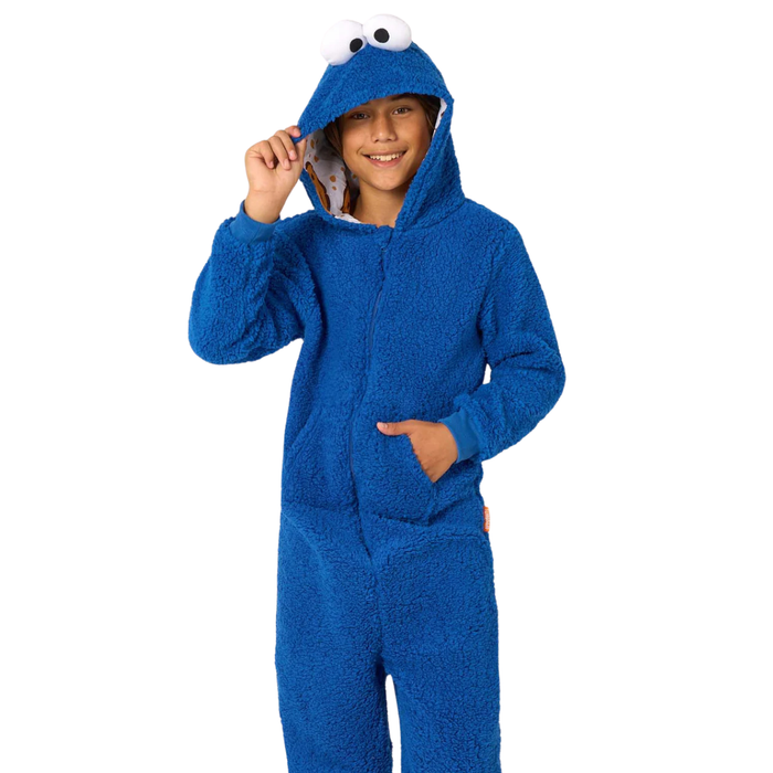 Kostüm Onesie Krümelmonster