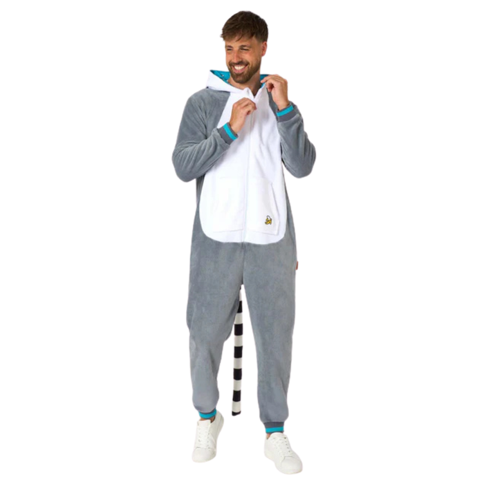 Kostüm Onesie Lemur
