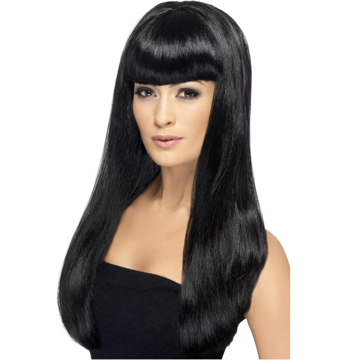 Perücke Babelicious schwarz