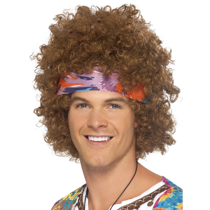 Perücke Hippie Afro Kit