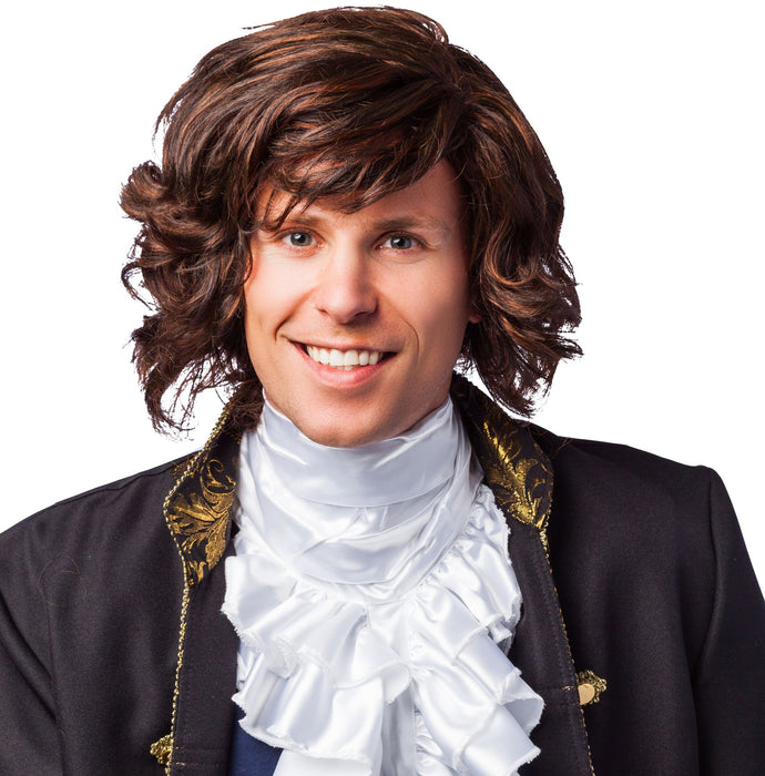 Perücke Brian braun meliert