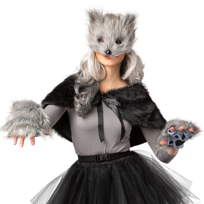 Plüschset Wolf