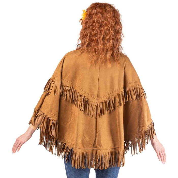 Kostüm Poncho Western