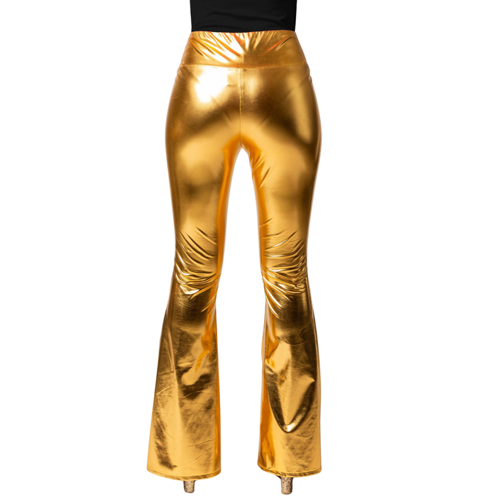 Kostüm Schlaghose gold