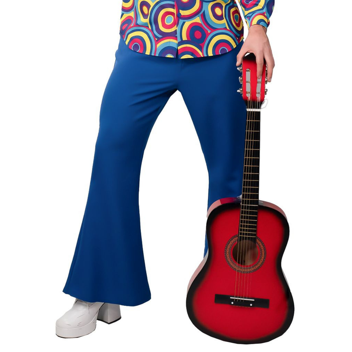 Kostüm Schlaghose blau