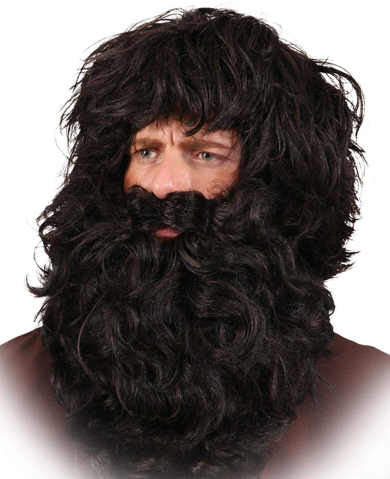 Set Perücke mit Bart Schmutzli