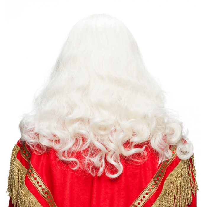 Set Perücke mit Bart Samichlaus lang