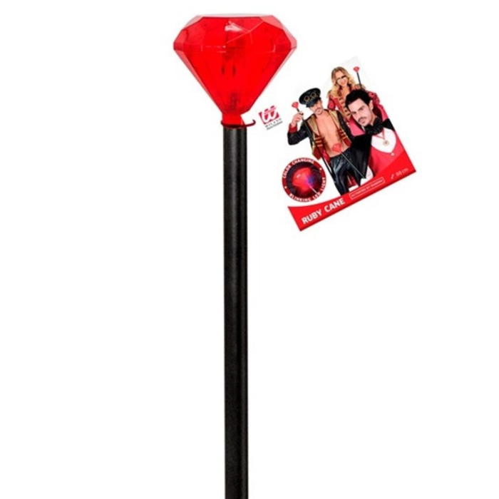 Gehstock Rubin Blinklicht